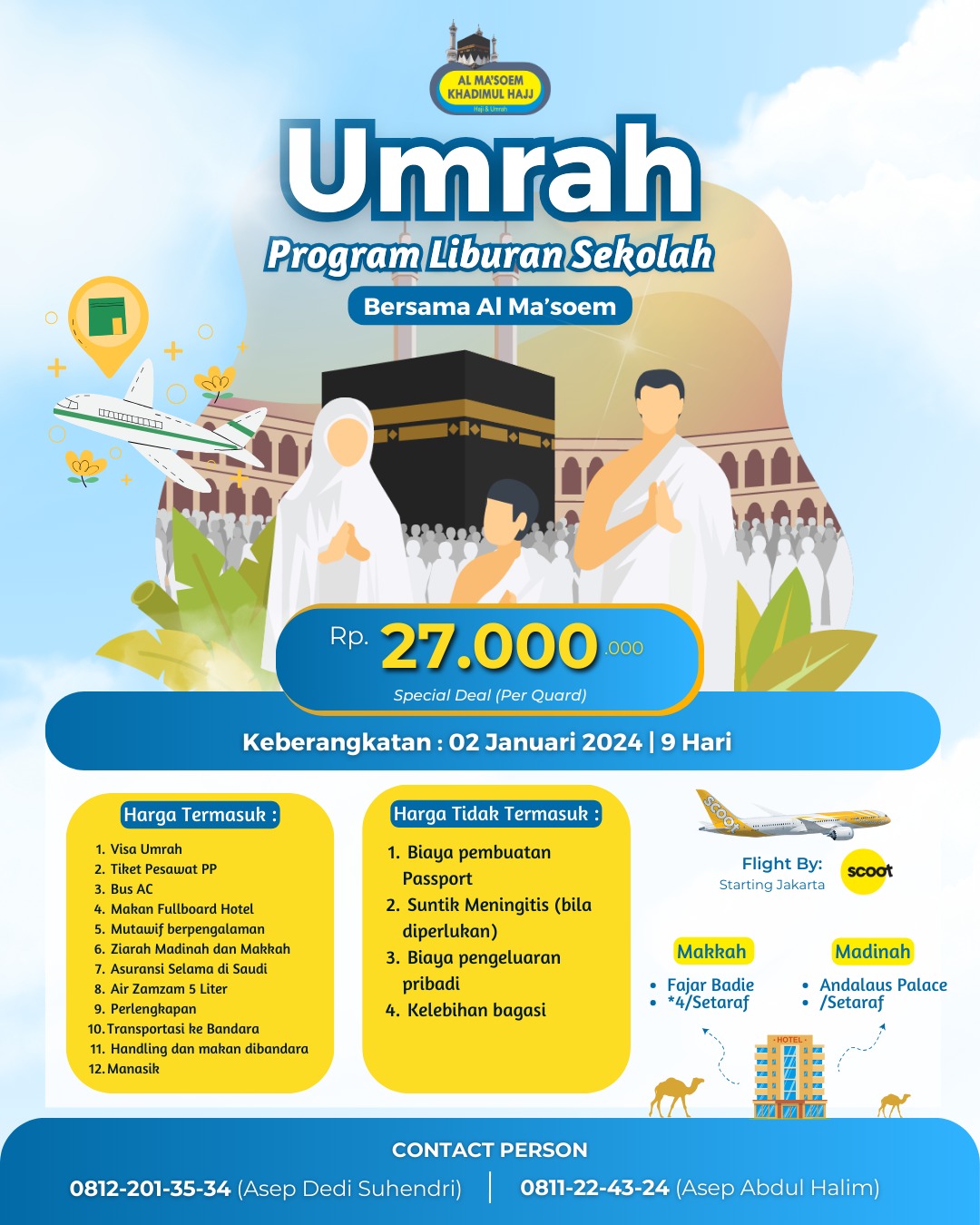 Liburan Sekolah Berangkat Umrah? Kenapa tidak?