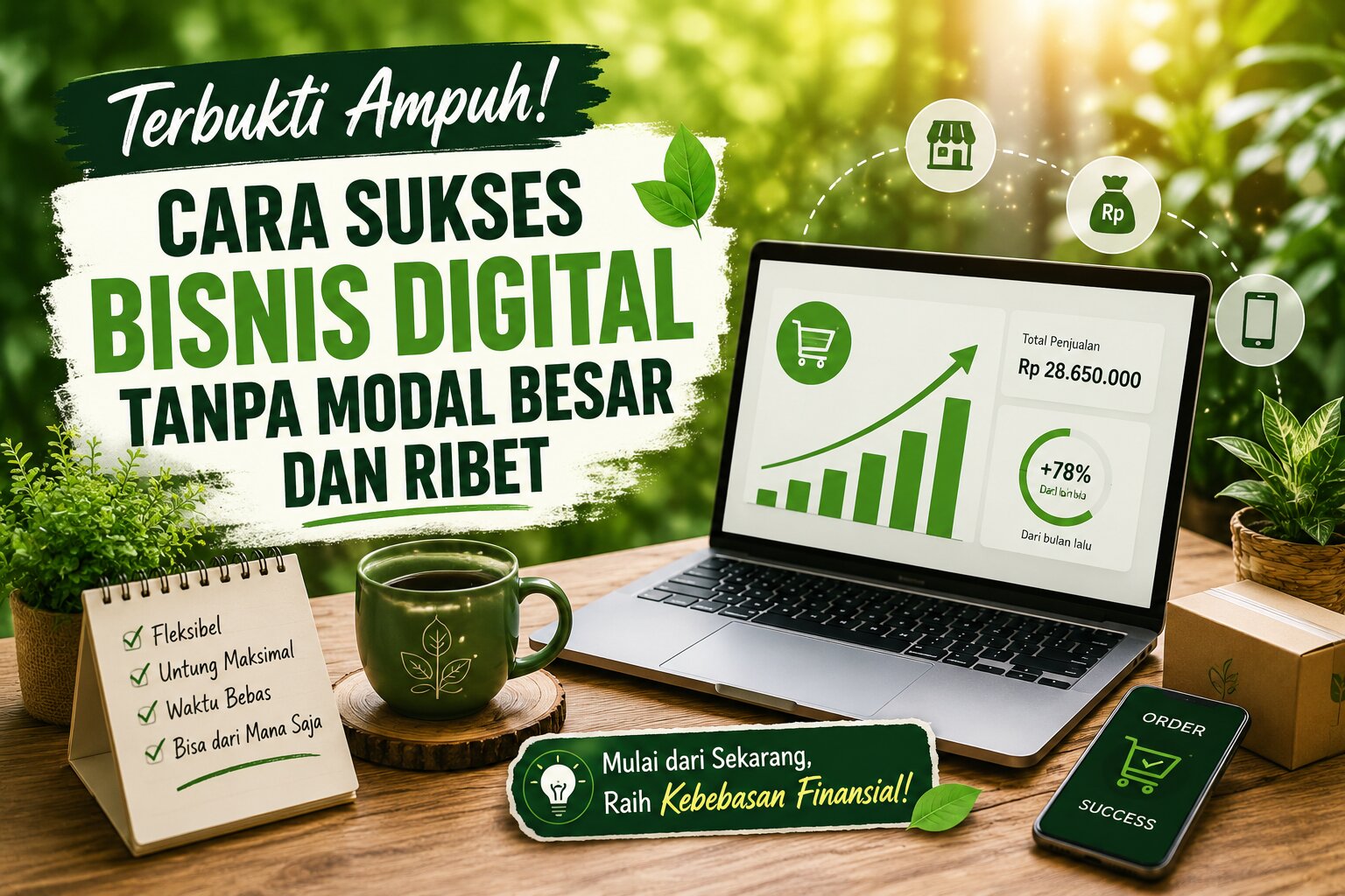 Peluang Usaha Digital Rumahan yang Menguntungkan dan Mudah Dijalankan