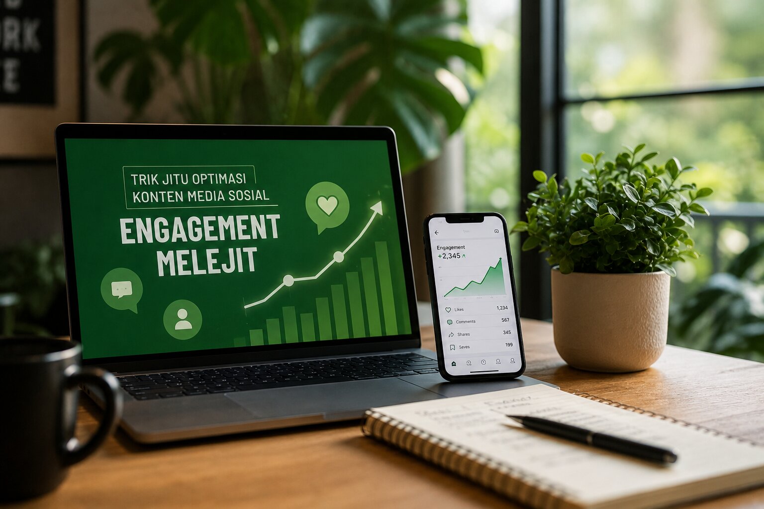 Framework Sistem Konten Media Sosial 30 Hari untuk Meningkatkan Engagement, Pertumbuhan Followers, dan Stabilitas Algoritma Secara Organik