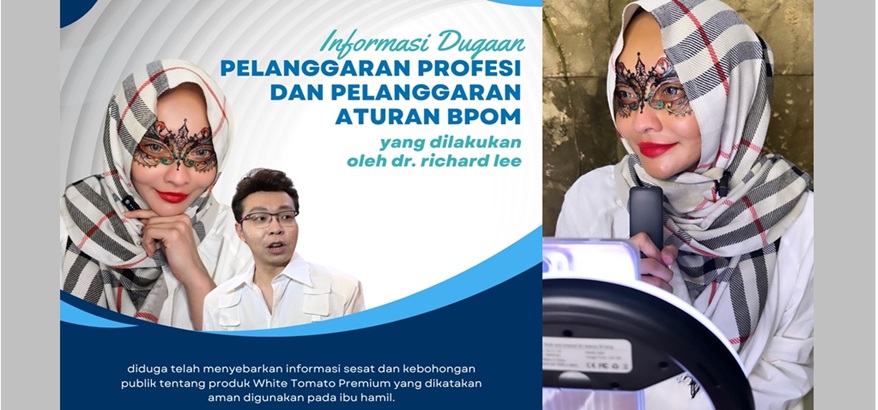 Surat Pelanggaran Aturan BPOM Kosmetik
